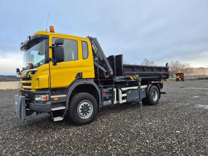 Scania P340 4x4 **2 units low km*, tipper with Fassi - Kipper, Autokran: das Bild 2 Scania P340 4x4 **2 units low km*, tipper with Fassi - Kipper, Autokran: das Bild 2