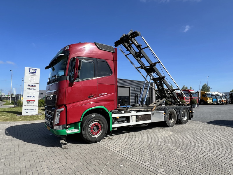 Volvo FH 500 6x2 Containersysteem Globetrotter / 10 Wheels / Cable systeem - Seil Abrollkipper: das Bild 1 Volvo FH 500 6x2 Containersysteem Globetrotter / 10 Wheels / Cable systeem - Seil Abrollkipper: das Bild 1