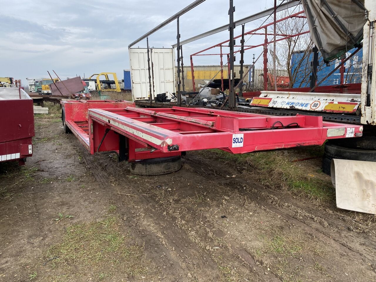 Fliegl Trailer 1 AXE ASCA ---FRANTA - Transport Special - LOWRIDER - Tieflader Auflieger: das Bild 1 Fliegl Trailer 1 AXE ASCA ---FRANTA - Transport Special - LOWRIDER - Tieflader Auflieger: das Bild 1