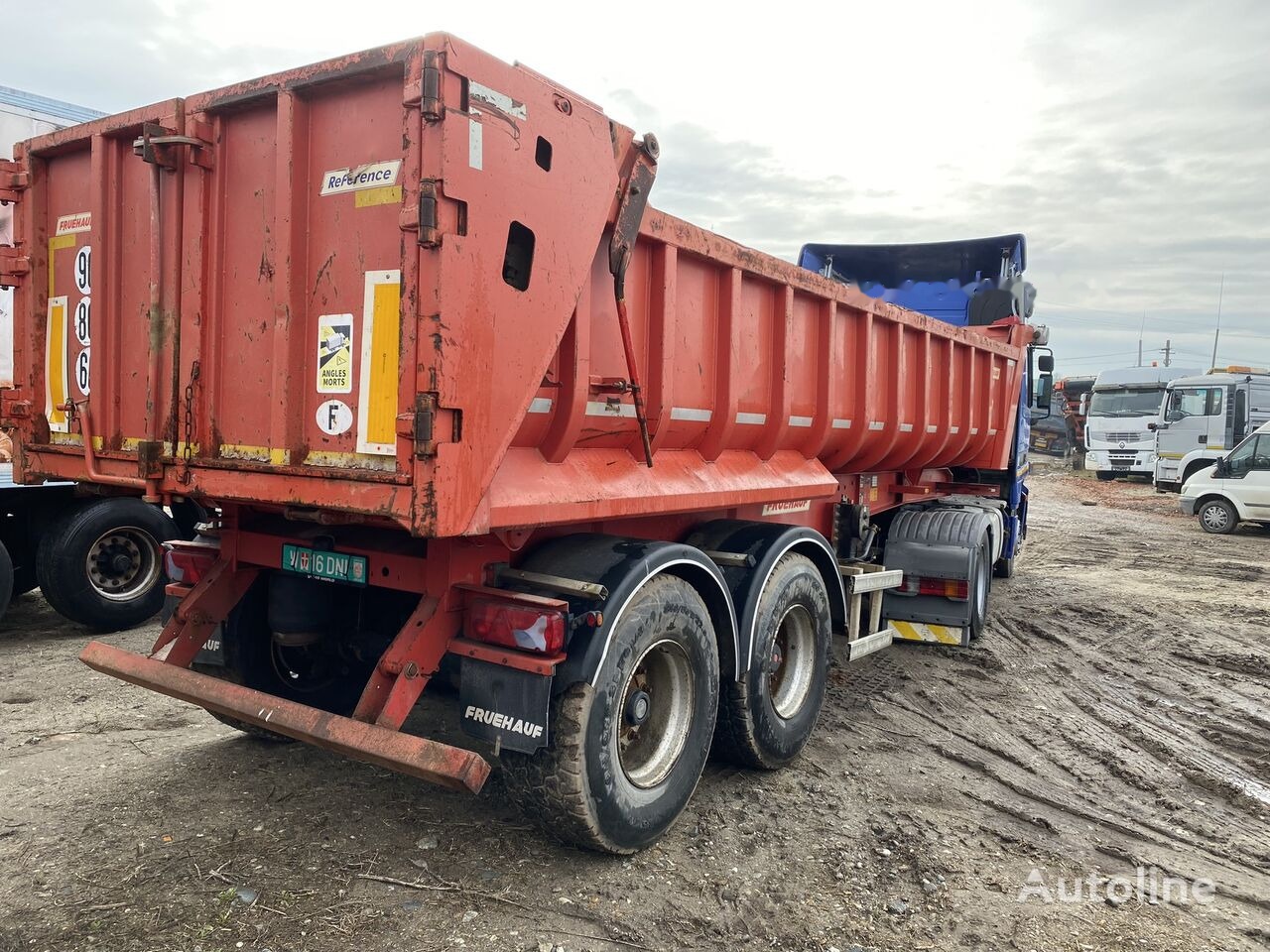 Fruehauf Semiremorca basculabila Aluminiu Agregate PV 6.28 T /// 2 PIECE - Kipper Auflieger: das Bild 2 Fruehauf Semiremorca basculabila Aluminiu Agregate PV 6.28 T /// 2 PIECE - Kipper Auflieger: das Bild 2