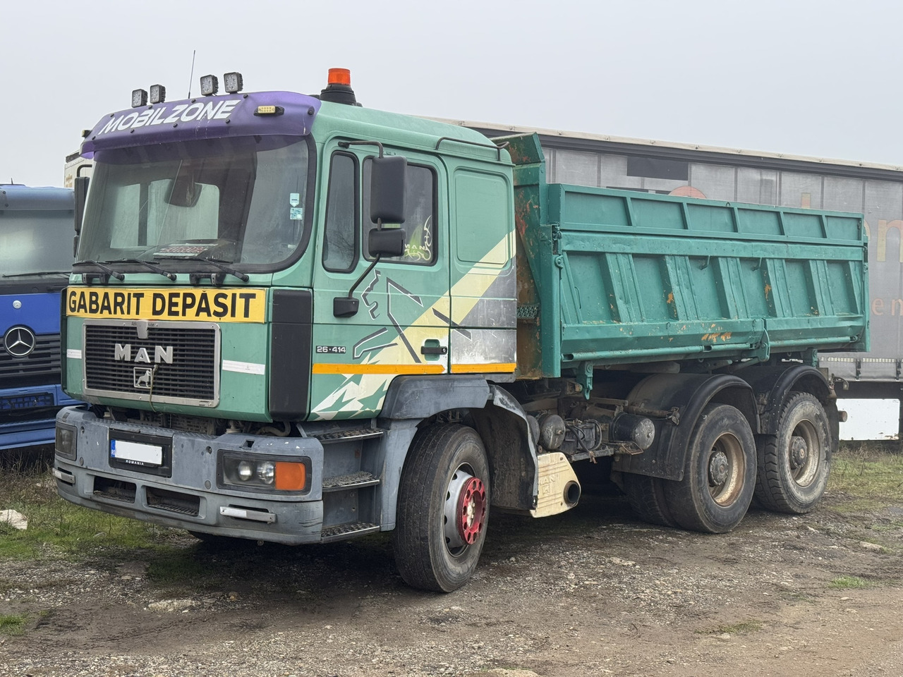 MAN 26 414 6x4 KIPPER L2000 Euro3 Manual Injection Pomp - LKW: das Bild 2 MAN 26 414 6x4 KIPPER L2000 Euro3 Manual Injection Pomp - LKW: das Bild 2