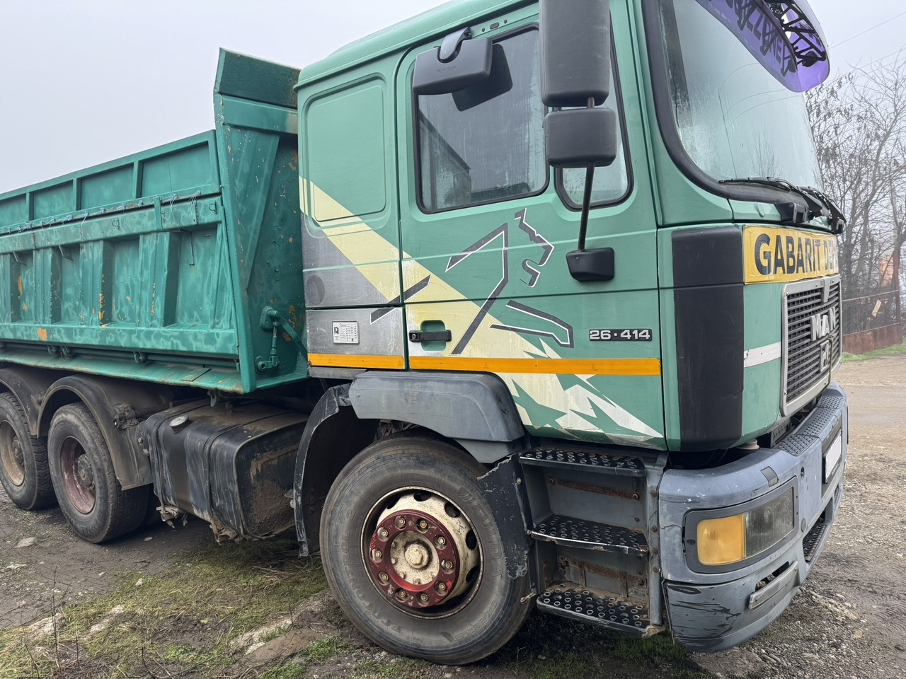 MAN 26 414 6x4 KIPPER L2000 Euro3 Manual Injection Pomp - LKW: das Bild 4 MAN 26 414 6x4 KIPPER L2000 Euro3 Manual Injection Pomp - LKW: das Bild 4