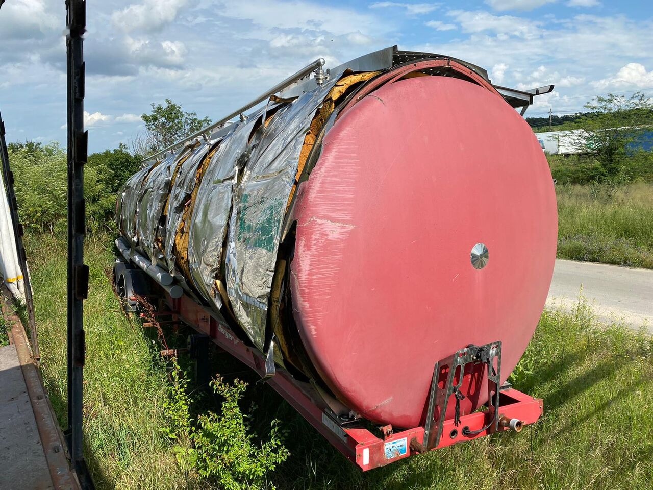 Tankcontainer Für die Beförderung von Lebensmittel Magyar REZERVOR CISTERNA INOX ALIMENTAR in stare buna: das Bild 6