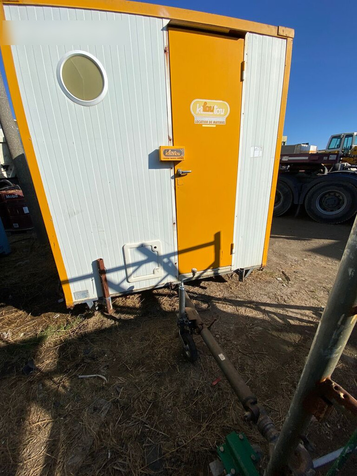 Koffer Anhänger, Wohncontainer Trailor Remorca Auto Santier : Bucatarie + WC + depozit: das Bild 11