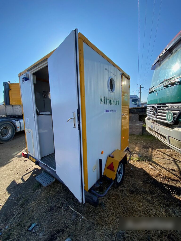 Koffer Anhänger, Wohncontainer Trailor Remorca Auto Santier : Bucatarie + WC + depozit: das Bild 9