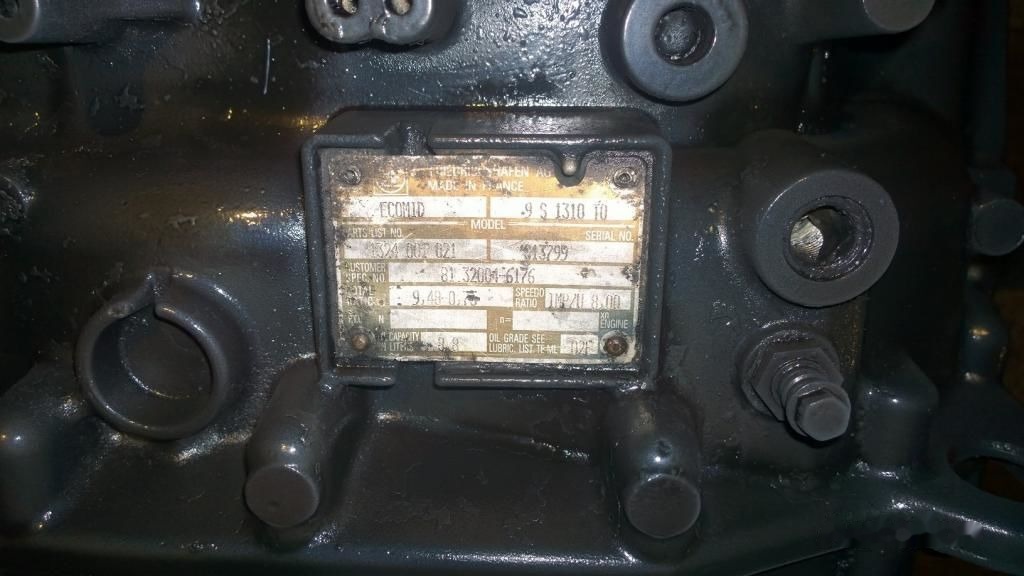 ZF 9S1310 MAN TGM TGL - Getriebe für LKW: das Bild 2 ZF 9S1310 MAN TGM TGL - Getriebe für LKW: das Bild 2