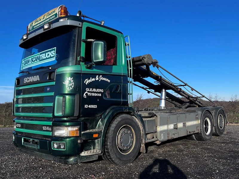 Scania R124-470 Analog tacho. 3 way cable tipper - Seil Abrollkipper: das Bild 1 Scania R124-470 Analog tacho. 3 way cable tipper - Seil Abrollkipper: das Bild 1