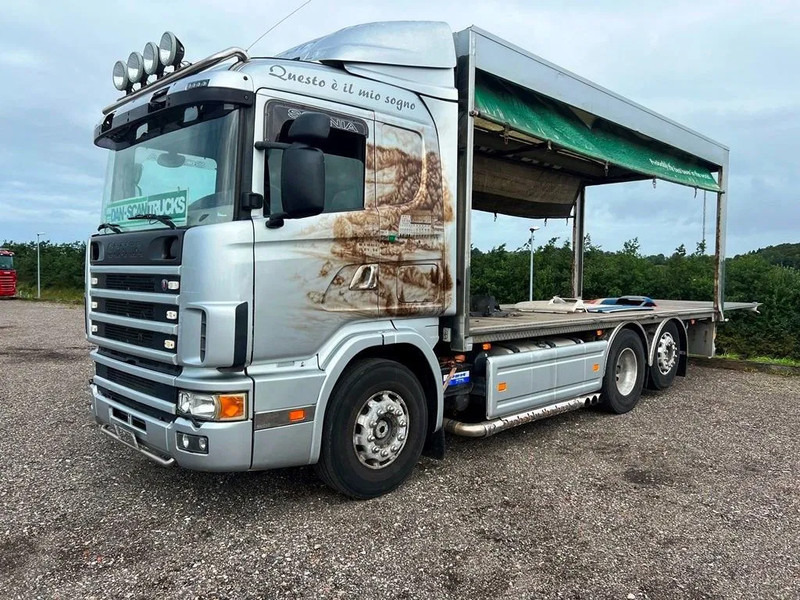 Autotransporter LKW Scania R164-480 V8 Steel / Air suspension.: das Bild 15 Autotransporter LKW Scania R164-480 V8 Steel / Air suspension.: das Bild 15