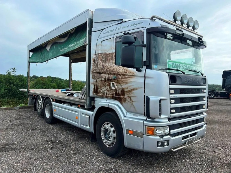 Autotransporter LKW Scania R164-480 V8 Steel / Air suspension.: das Bild 16 Autotransporter LKW Scania R164-480 V8 Steel / Air suspension.: das Bild 16