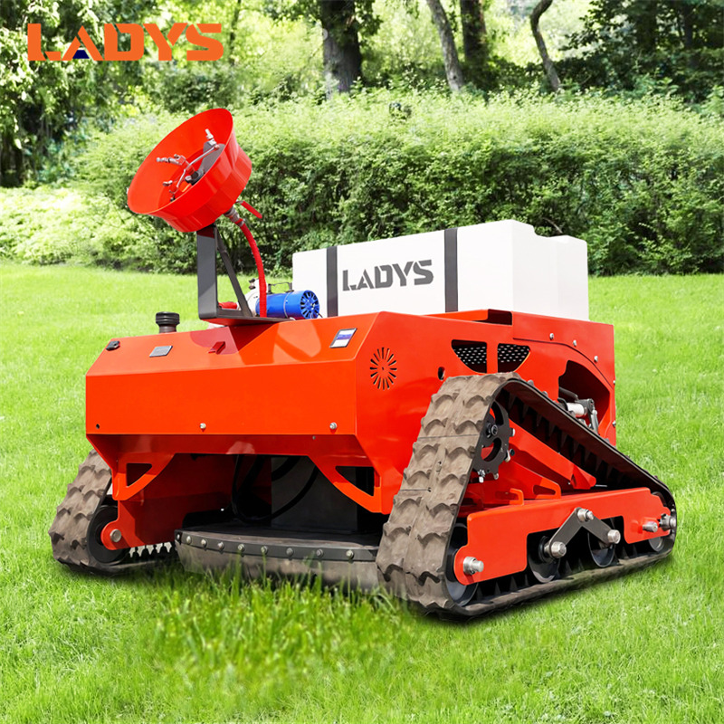 LADYS Electric Lawn Mower Rc Remote Control Robot Gas Gasoline Electric Zero Turn Crawler Lawn Mower For Sale Grass Cutting - Rasenmäher: das Bild 1 LADYS Electric Lawn Mower Rc Remote Control Robot Gas Gasoline Electric Zero Turn Crawler Lawn Mower For Sale Grass Cutting - Rasenmäher: das Bild 1