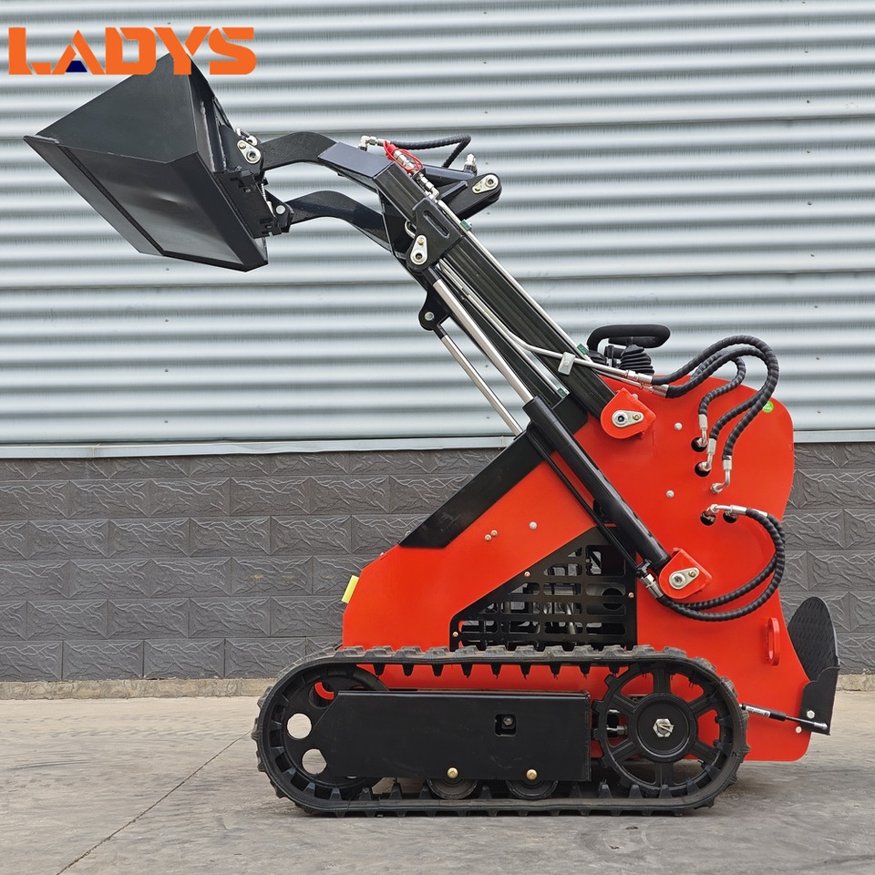LADYS Free Shipping Mini Skid Steer Loader Compact Track Electric/Diesel Chinese Mini Skid Steer Loader For Sale With Mini Skid Steer Attachments 4 In 1 Bucket - Kompaktlader: das Bild 3 LADYS Free Shipping Mini Skid Steer Loader Compact Track Electric/Diesel Chinese Mini Skid Steer Loader For Sale With Mini Skid Steer Attachments 4 In 1 Bucket - Kompaktlader: das Bild 3