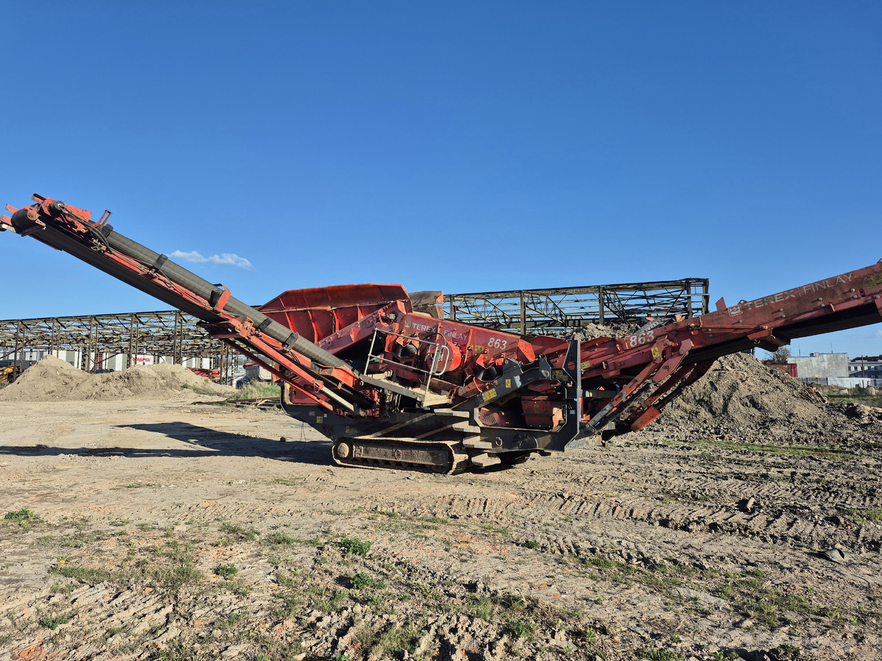 TEREX-FINLAY 863 - Siebmaschine: das Bild 5 TEREX-FINLAY 863 - Siebmaschine: das Bild 5