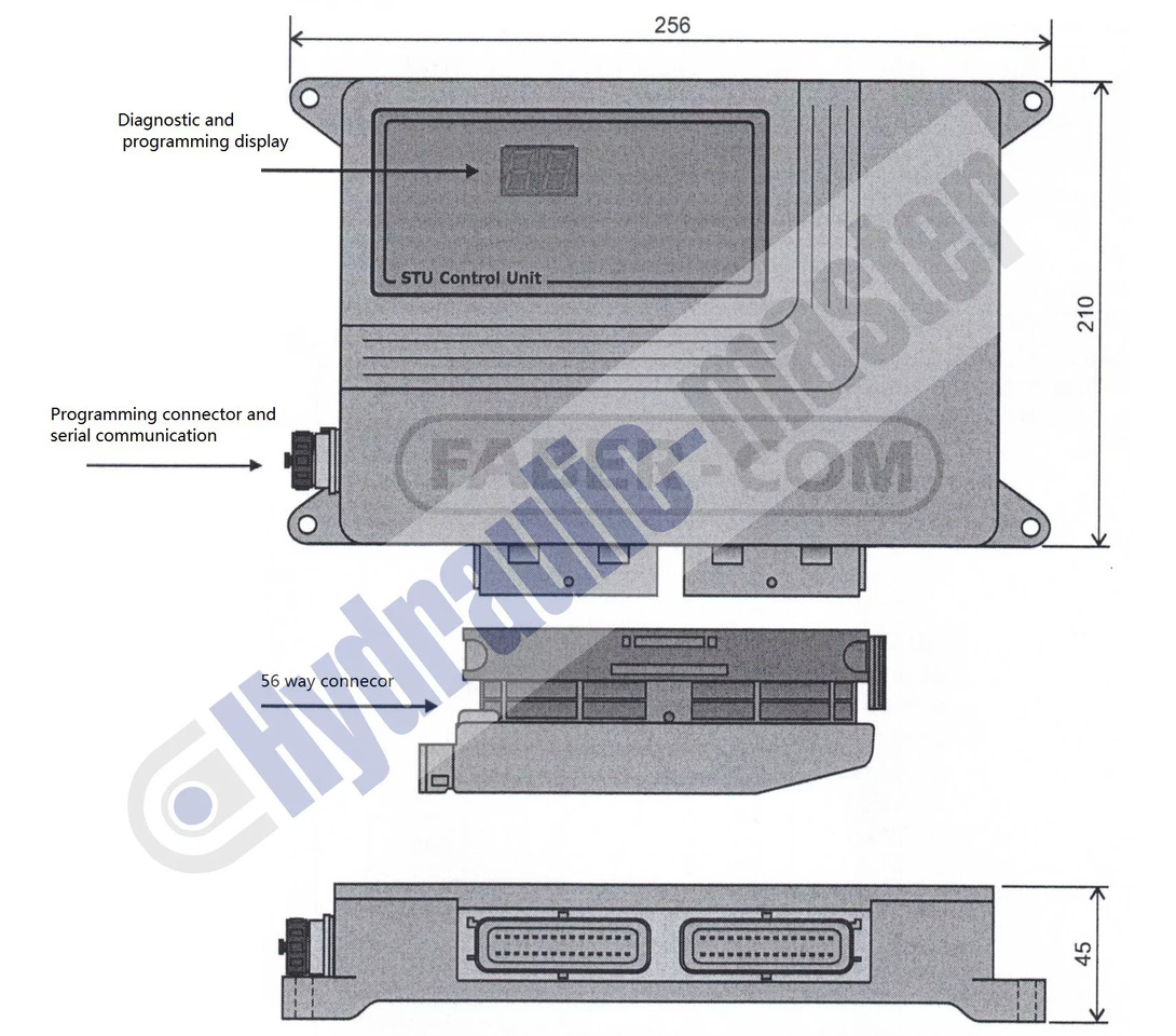 Forstmaschine CanBus 2 joysticks with radio control Scanreco G3 12 V Forest crane for Palms Farma BMF KTS: das Bild 7 Forstmaschine CanBus 2 joysticks with radio control Scanreco G3 12 V Forest crane for Palms Farma BMF KTS: das Bild 7