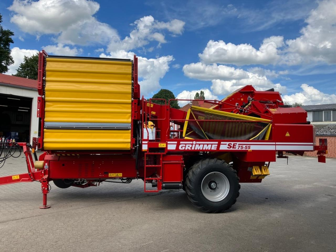 Grimme SE 75-55 SB - Kartoffelroder: das Bild 2 Grimme SE 75-55 SB - Kartoffelroder: das Bild 2