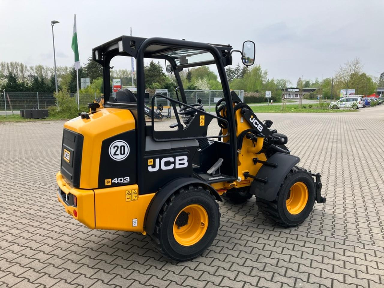 JCB 403 AGRI SMART POWER EURO-AUFNAHME - Radlader: das Bild 3 JCB 403 AGRI SMART POWER EURO-AUFNAHME - Radlader: das Bild 3