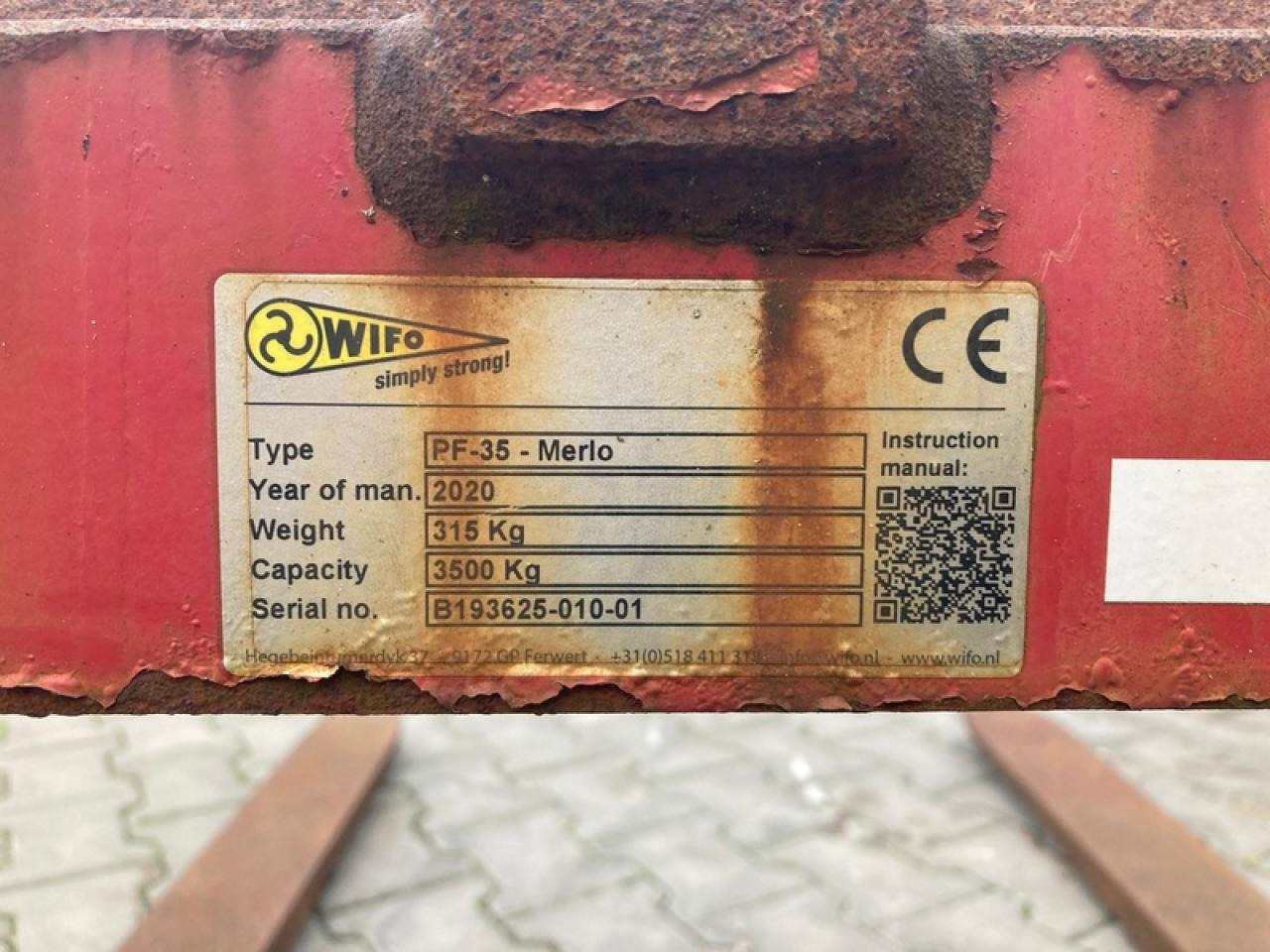 MERLO PG1200 - Gabel: das Bild 5 MERLO PG1200 - Gabel: das Bild 5