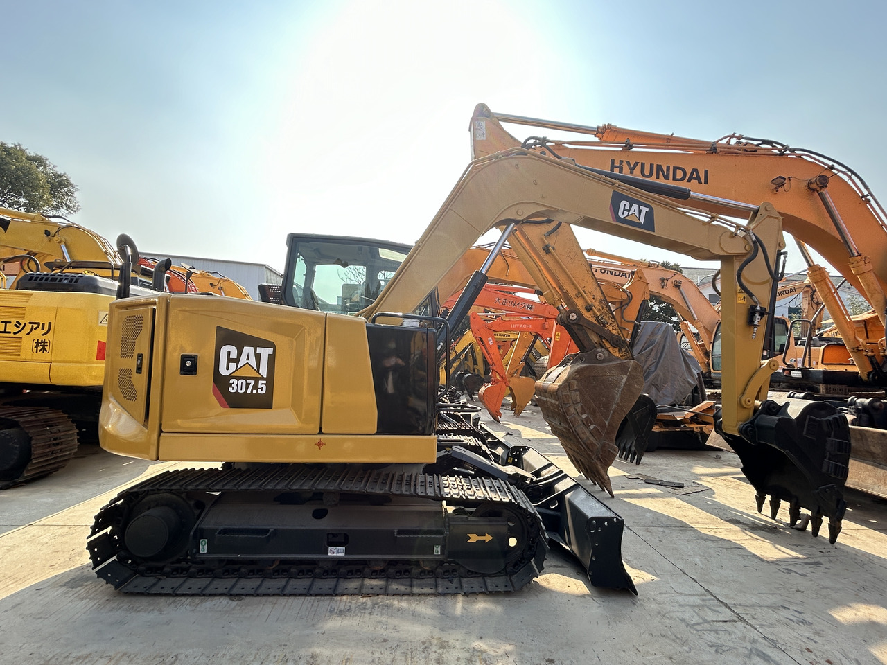 CAT 307.5 Excavator - Minibagger: das Bild 2 CAT 307.5 Excavator - Minibagger: das Bild 2