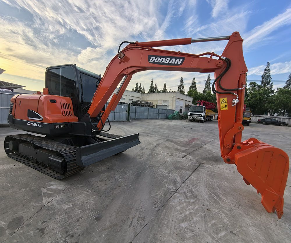 Doosan Dx60 Crawler Excavator - Kettenbagger: das Bild 5 Doosan Dx60 Crawler Excavator - Kettenbagger: das Bild 5
