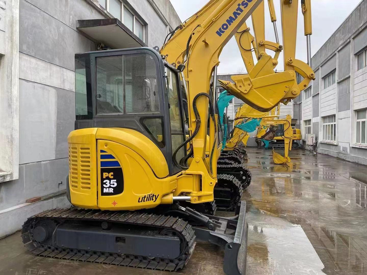 Komatsu PC35MR-3 Excavator - Kettenbagger: das Bild 1 Komatsu PC35MR-3 Excavator - Kettenbagger: das Bild 1