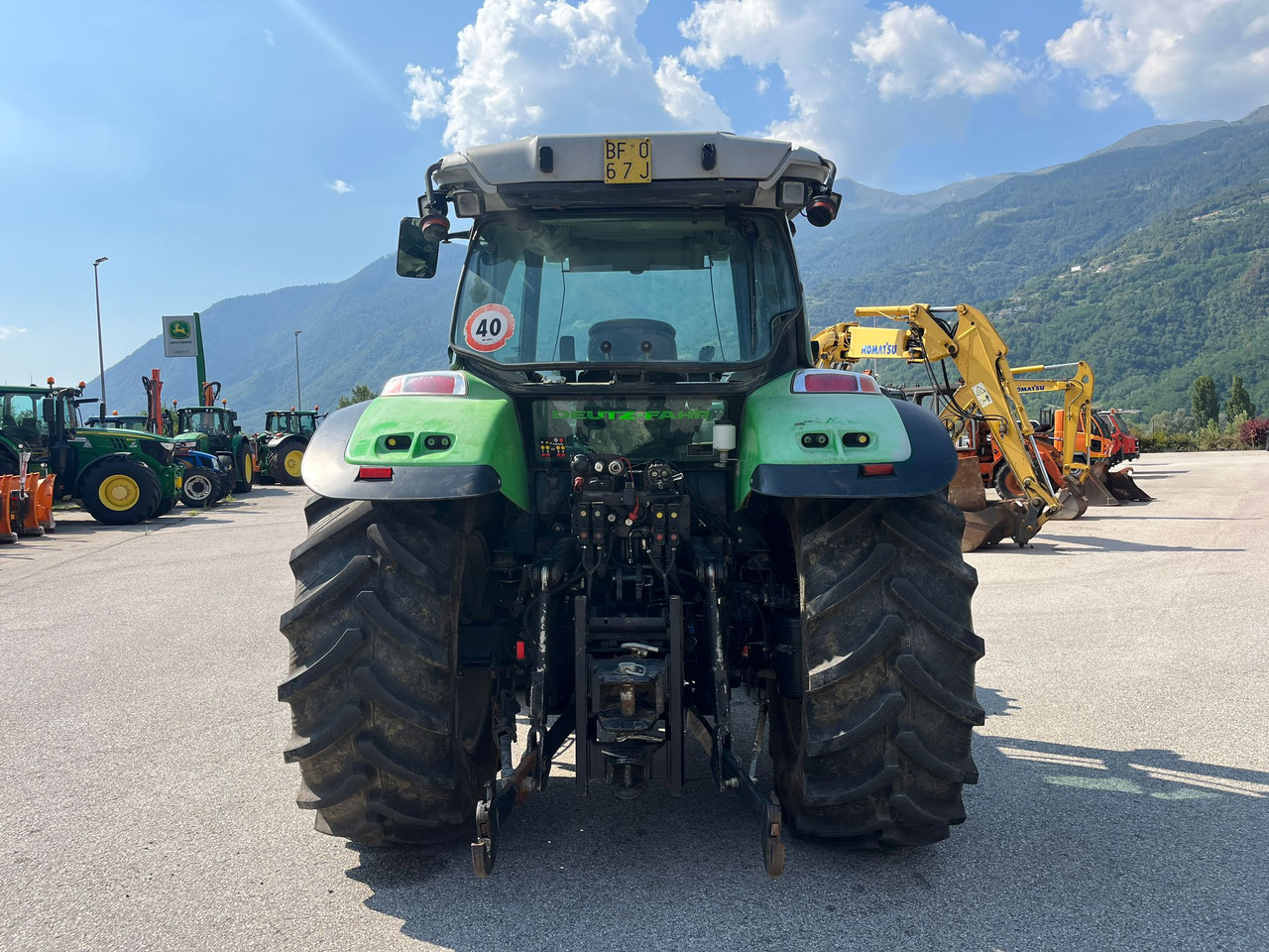 Traktor TRATTORE DEUTZ-FAHR AGROTRON K 420: das Bild 6