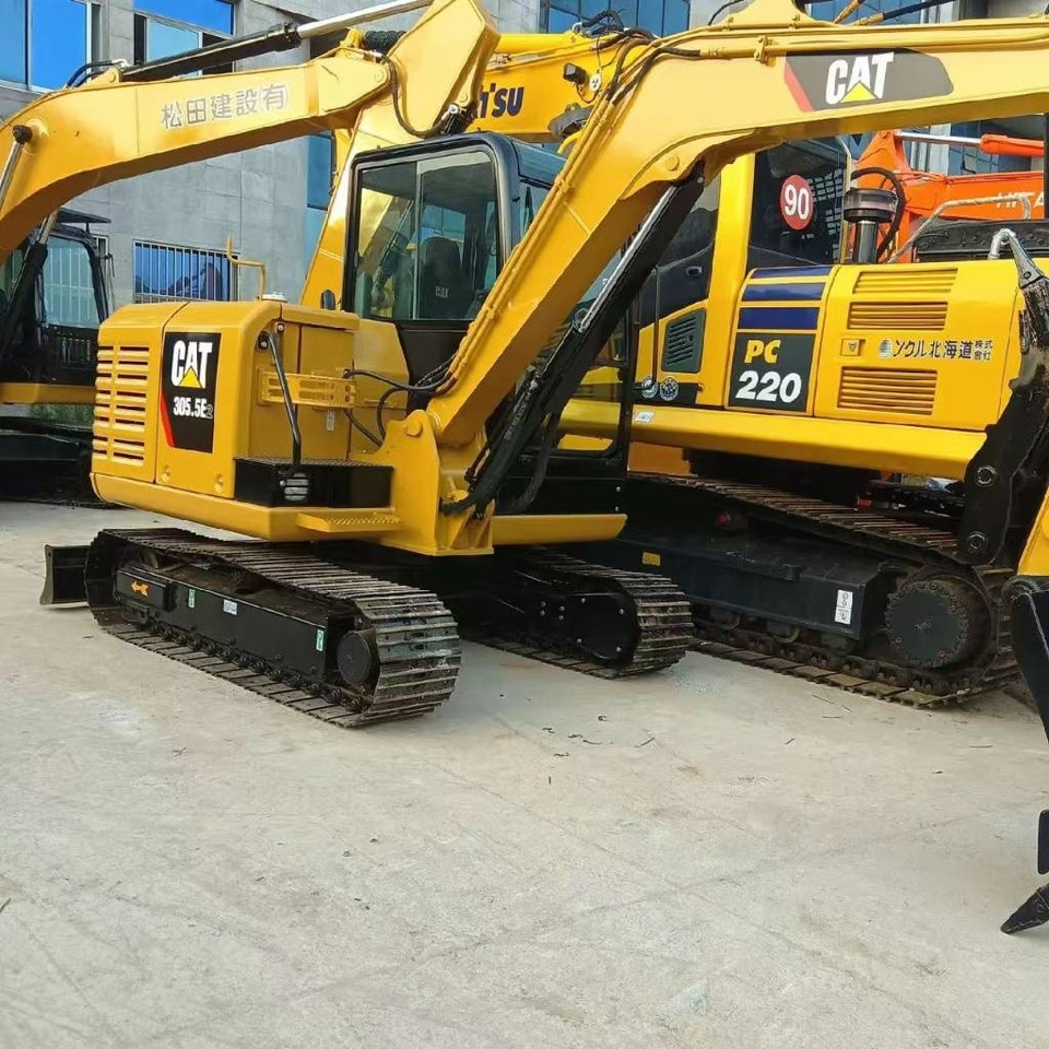 CAT 305.5 E - Minibagger: das Bild 3 CAT 305.5 E - Minibagger: das Bild 3