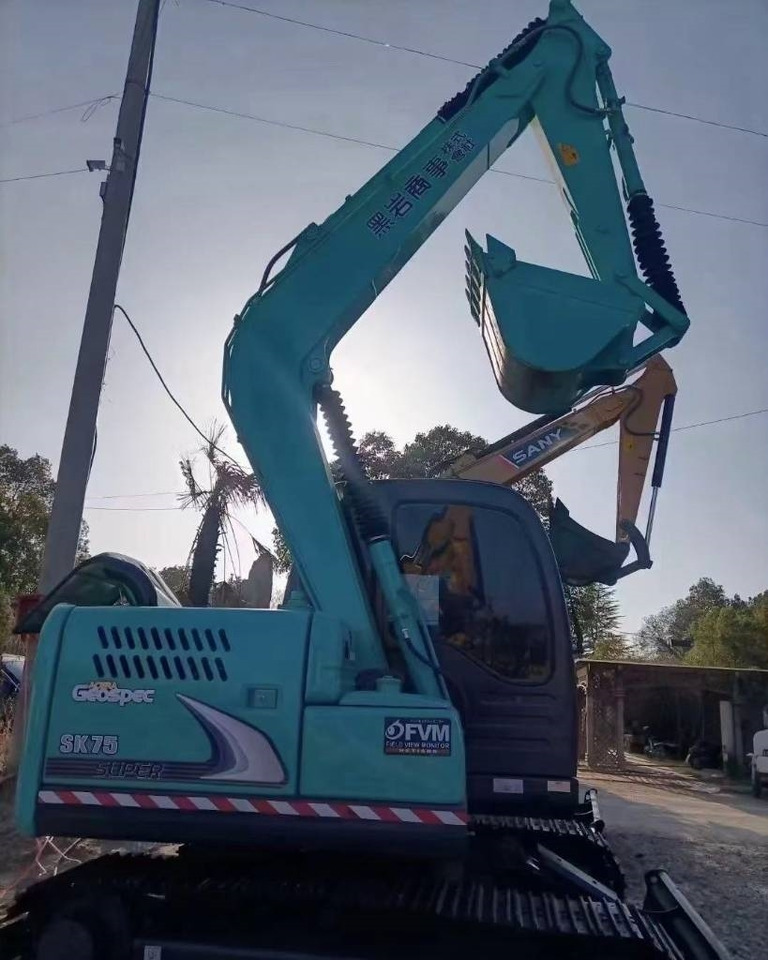 Kettenbagger Kobelco SK 75: das Bild 7