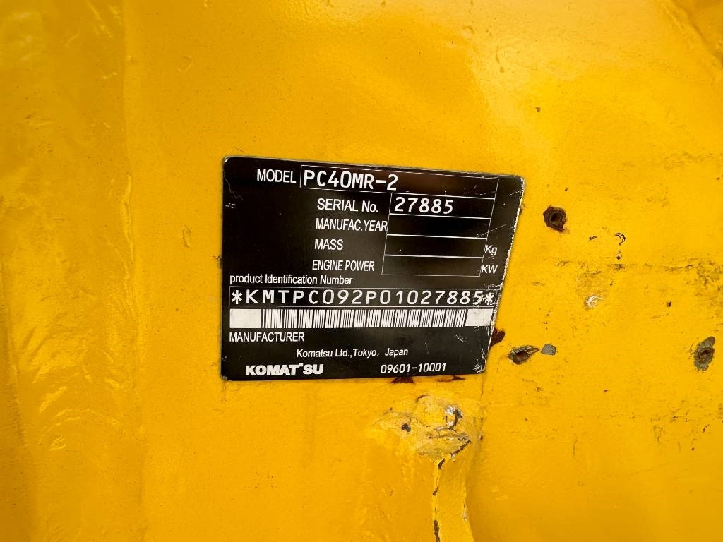 Komatsu 40MR - Kettenbagger: das Bild 3 Komatsu 40MR - Kettenbagger: das Bild 3