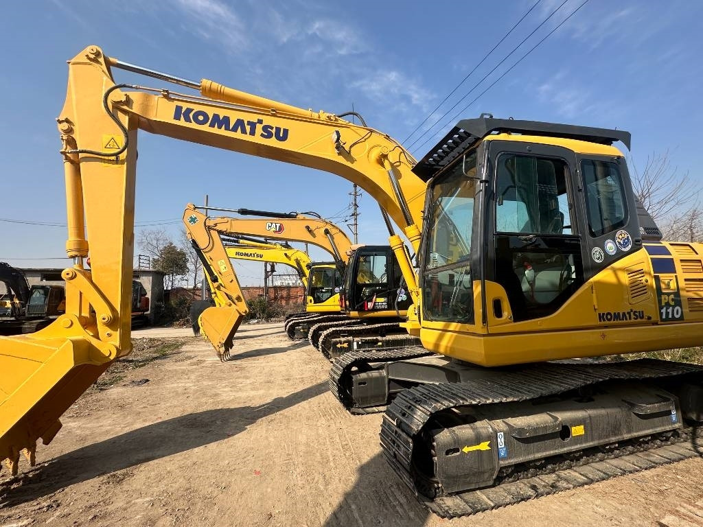 Komatsu PC 110 - Kettenbagger: das Bild 4 Komatsu PC 110 - Kettenbagger: das Bild 4