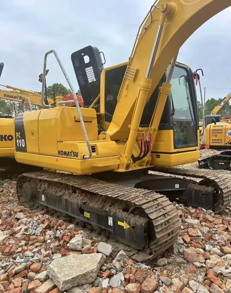 Komatsu PC 110 - Kettenbagger: das Bild 2 Komatsu PC 110 - Kettenbagger: das Bild 2