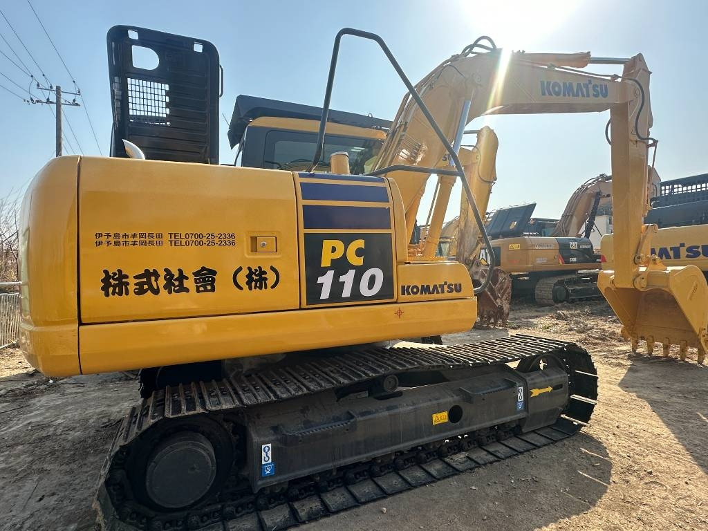 Komatsu PC 110 - Kettenbagger: das Bild 1 Komatsu PC 110 - Kettenbagger: das Bild 1
