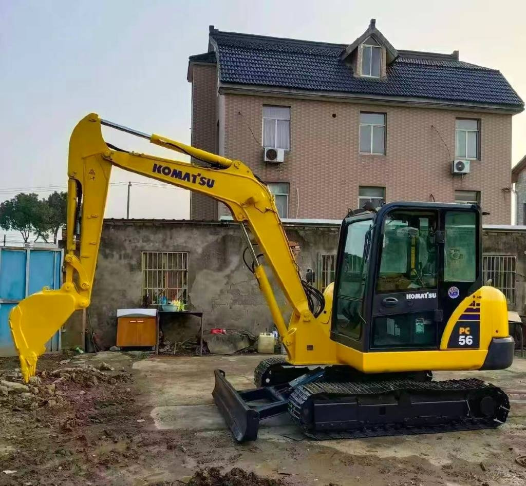 Komatsu PC 56 - Minibagger: das Bild 1 Komatsu PC 56 - Minibagger: das Bild 1
