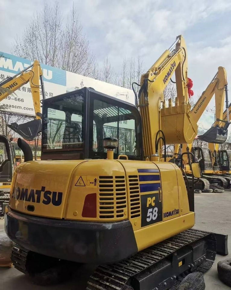 Komatsu PC 58 - Minibagger: das Bild 2 Komatsu PC 58 - Minibagger: das Bild 2