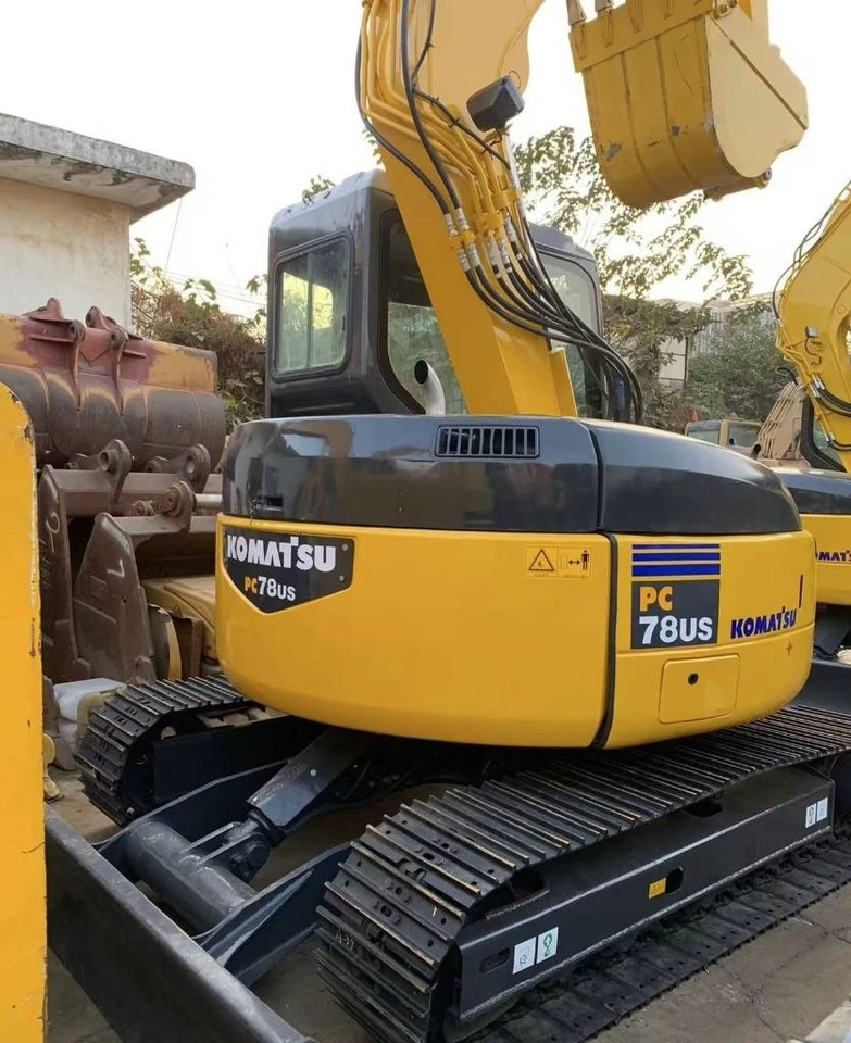 Komatsu PC 78 - Minibagger: das Bild 1 Komatsu PC 78 - Minibagger: das Bild 1