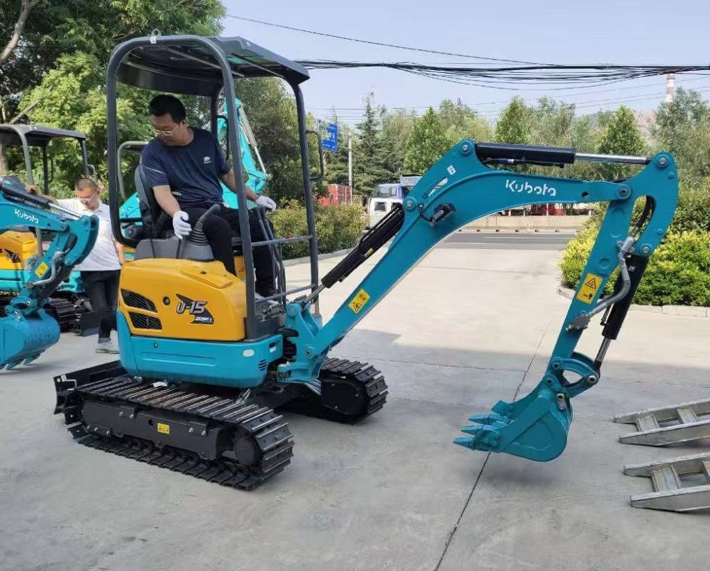 Kubota U 15 - Minibagger: das Bild 2 Kubota U 15 - Minibagger: das Bild 2