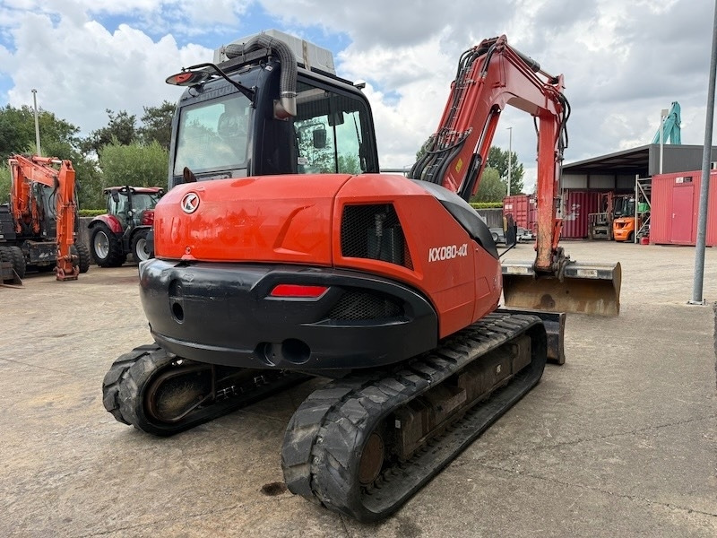 Kubota KX 080-4 - Minibagger: das Bild 4 Kubota KX 080-4 - Minibagger: das Bild 4
