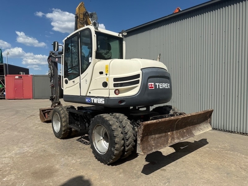 Terex TW 85 - Mobilbagger: das Bild 2 Terex TW 85 - Mobilbagger: das Bild 2