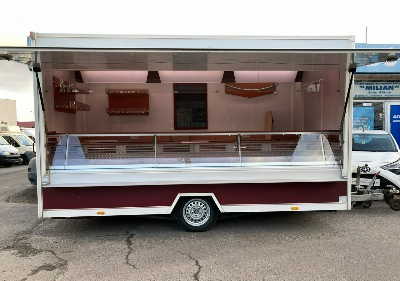 Inna Inny Autosklep wędlin Gastronomiczna food truck foodtruck sklep 2004 - Verkaufsanhänger: das Bild 1 Inna Inny Autosklep wędlin Gastronomiczna food truck foodtruck sklep 2004 - Verkaufsanhänger: das Bild 1