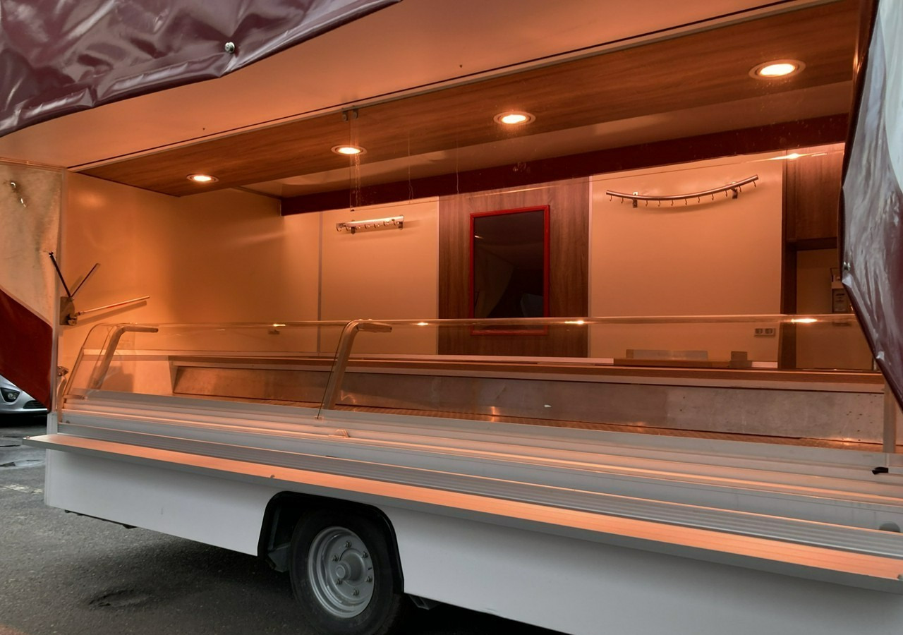 Inna Inny Przycze Autosklep wędli Gastronomiczna food truck foodtruck sklep 20 - Verkaufsanhänger: das Bild 1 Inna Inny Przycze Autosklep wędli Gastronomiczna food truck foodtruck sklep 20 - Verkaufsanhänger: das Bild 1
