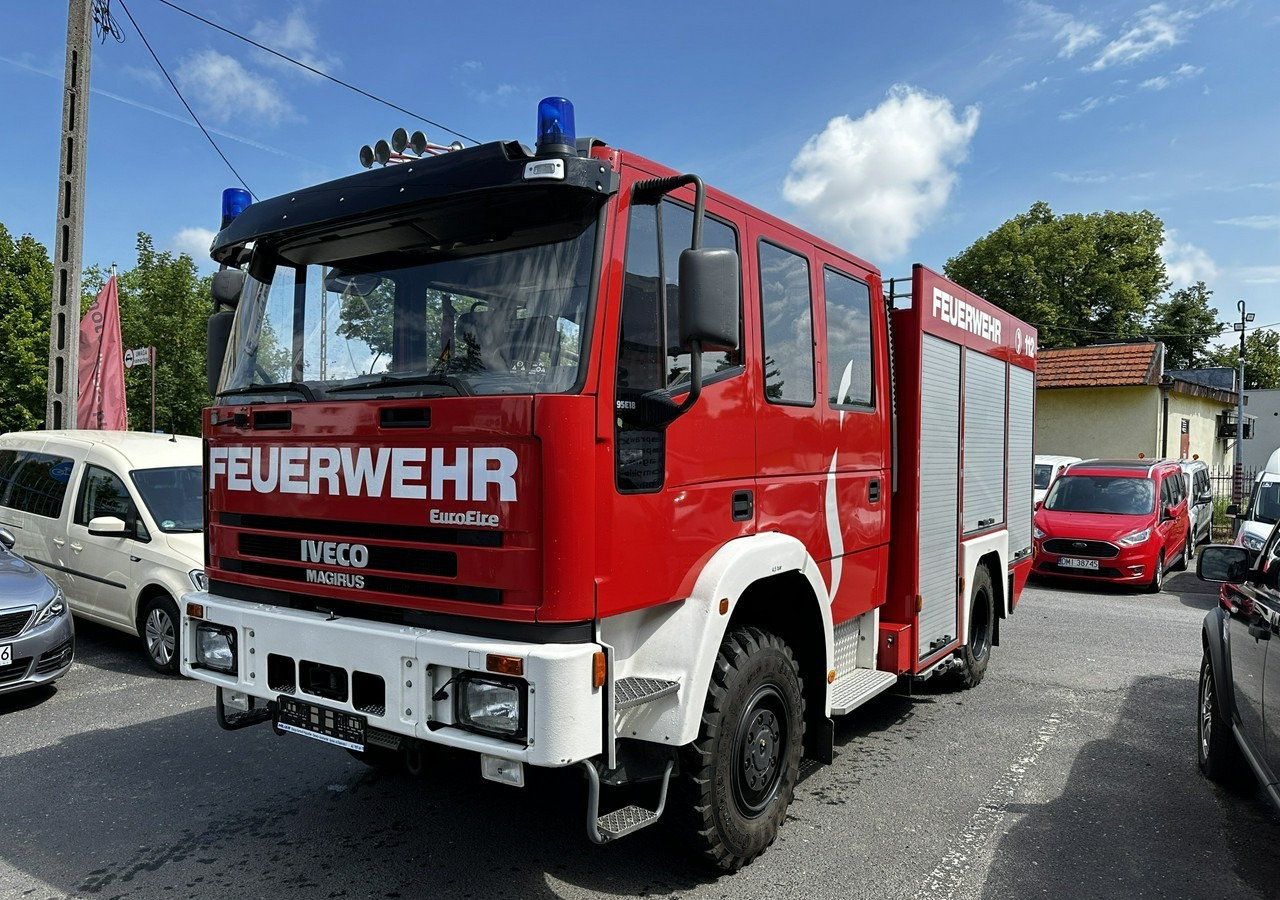 Iveco Inny Iveco Iveco Magirus FF95E Straż Pożarna Gaśnicza 4X4 Metz 96 jak Nowa - Feuerwehrfahrzeug: das Bild 1 Iveco Inny Iveco Iveco Magirus FF95E Straż Pożarna Gaśnicza 4X4 Metz 96 jak Nowa - Feuerwehrfahrzeug: das Bild 1