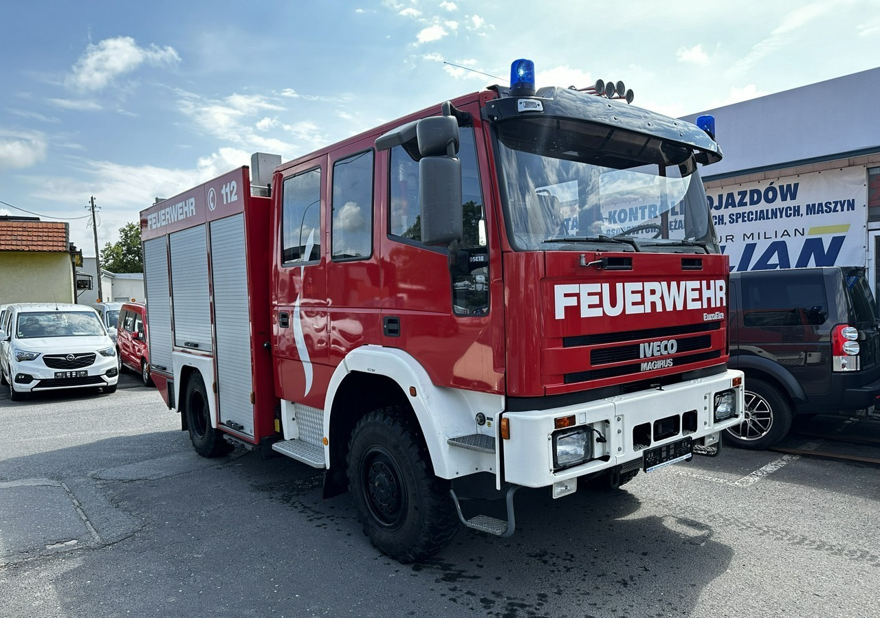 Iveco Inny Iveco Iveco Magirus FF95E Straż Pożarna Gaśnicza 4X4 Metz 96 jak Nowa - Feuerwehrfahrzeug: das Bild 2 Iveco Inny Iveco Iveco Magirus FF95E Straż Pożarna Gaśnicza 4X4 Metz 96 jak Nowa - Feuerwehrfahrzeug: das Bild 2