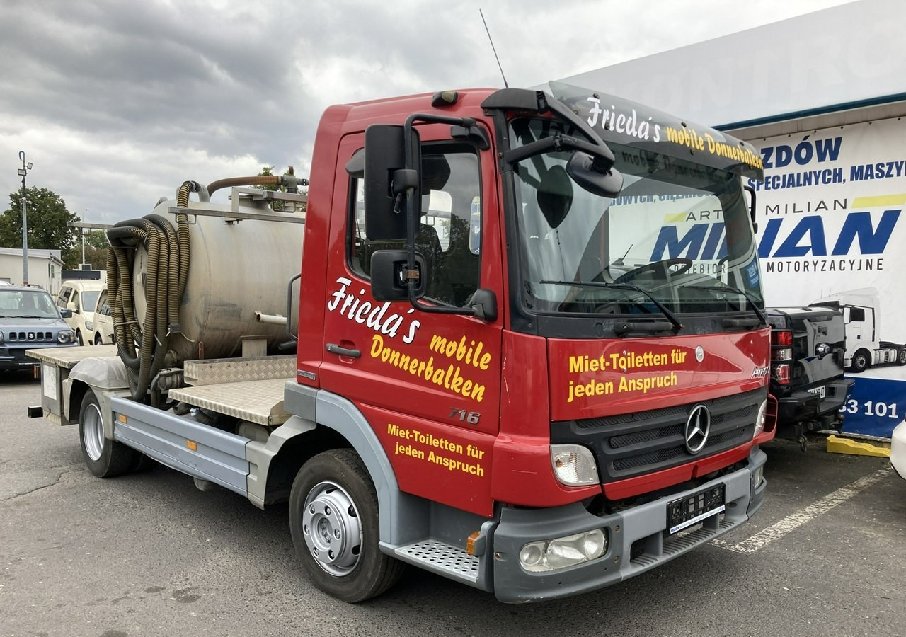 Mercedes-Benz Atego 716 Toitoi WC Asanizacyjny Wuko Kanalizacja Toi Toi Atego716 Toitoi dowywozu WC Asanizacyjny Wuko Kanalizacja ... - Müllwagen: das Bild 2 Mercedes-Benz Atego 716 Toitoi WC Asanizacyjny Wuko Kanalizacja Toi Toi Atego716 Toitoi dowywozu WC Asanizacyjny Wuko Kanalizacja ... - Müllwagen: das Bild 2