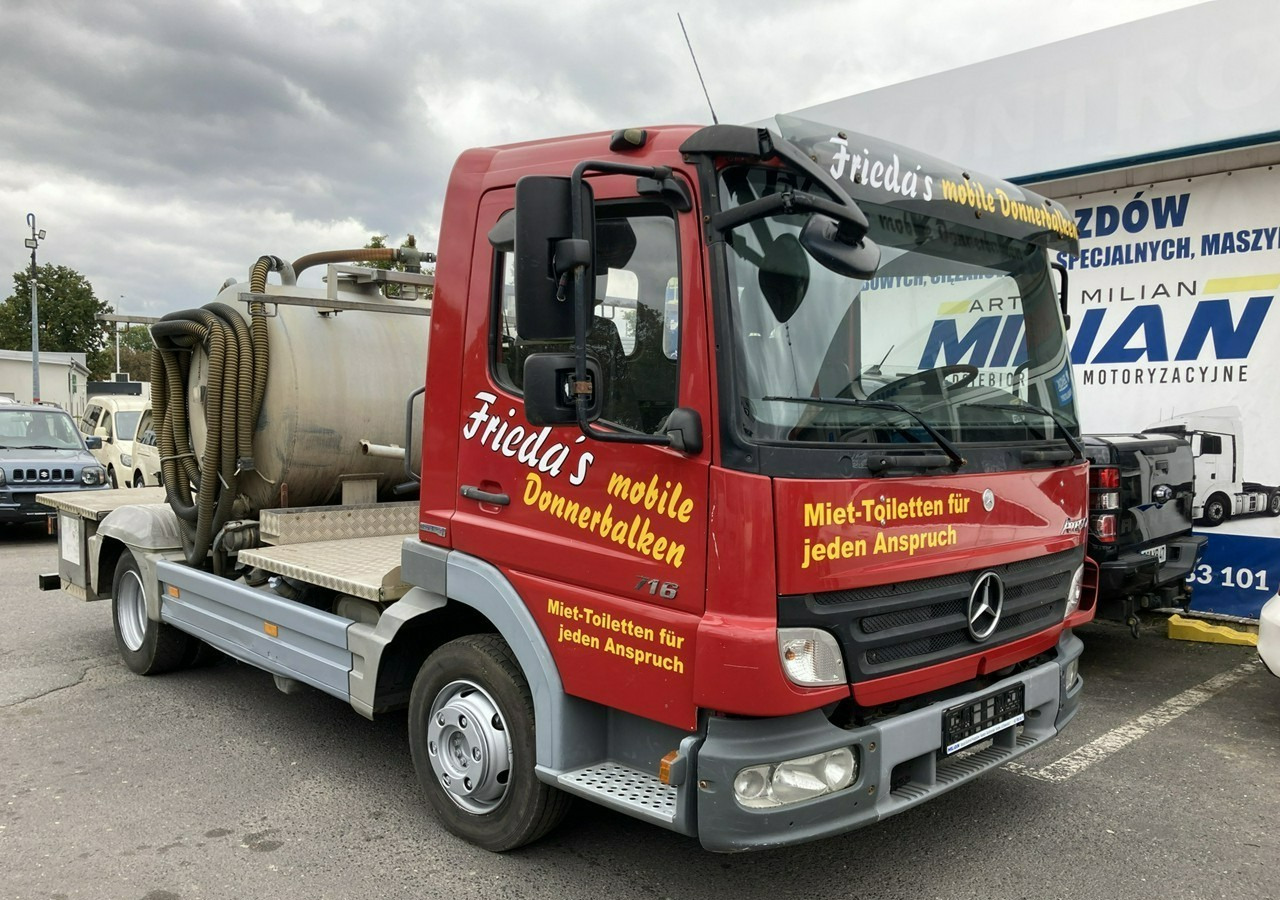 Mercedes-Benz Atego Atego716 Toitoi dowywozu WC Asanizacyjny Wuko Kanalizacja Toi Toi 20 - Saug-/ Spülfahrzeug: das Bild 1 Mercedes-Benz Atego Atego716 Toitoi dowywozu WC Asanizacyjny Wuko Kanalizacja Toi Toi 20 - Saug-/ Spülfahrzeug: das Bild 1