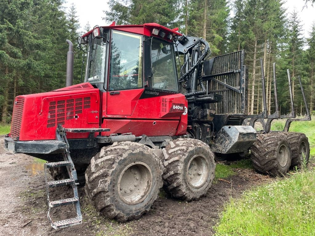 Komatsu 840TX - Forwarder: das Bild 1 Komatsu 840TX - Forwarder: das Bild 1