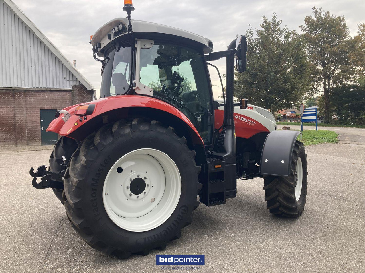 Steyr 4125 profi CVT - Traktor: das Bild 4 Steyr 4125 profi CVT - Traktor: das Bild 4
