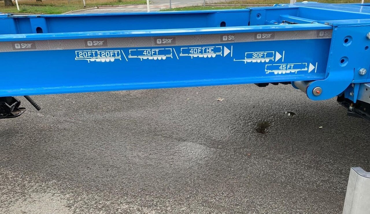 Star Yagcilar Telescopic container carrier - Container/ Wechselfahrgestell Auflieger: das Bild 4 Star Yagcilar Telescopic container carrier - Container/ Wechselfahrgestell Auflieger: das Bild 4