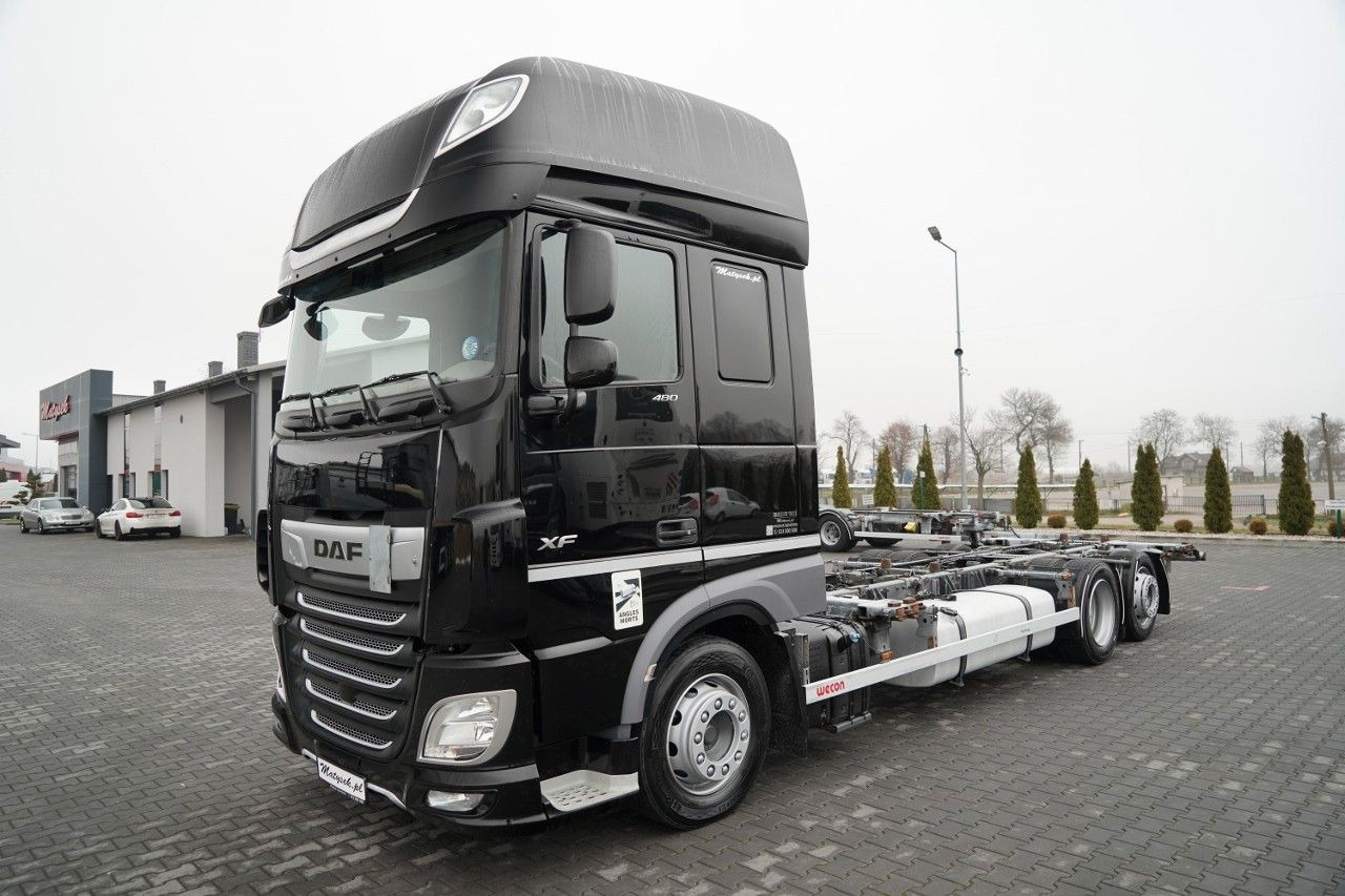 DAF XF 480 / BDF / 6X2 / / SSC / I-PARK COOL / OŚ P - Containerwagen/ Wechselfahrgestell LKW: das Bild 2 DAF XF 480 / BDF / 6X2 / / SSC / I-PARK COOL / OŚ P - Containerwagen/ Wechselfahrgestell LKW: das Bild 2