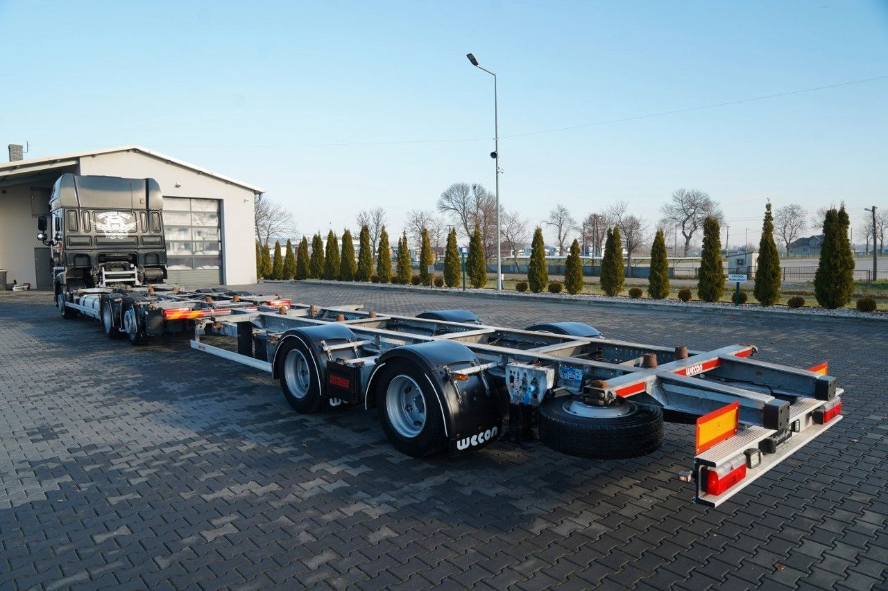 DAF XF 480 / BDF / 6X2 / ZESTAW TANDEM / SSC / I-PAR - Containerwagen/ Wechselfahrgestell LKW: das Bild 2 DAF XF 480 / BDF / 6X2 / ZESTAW TANDEM / SSC / I-PAR - Containerwagen/ Wechselfahrgestell LKW: das Bild 2