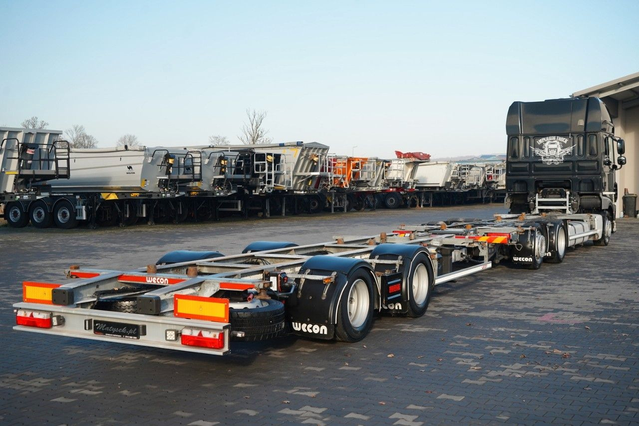 DAF XF 480 / BDF / 6X2 / ZESTAW TANDEM / SSC / I-PAR - Containerwagen/ Wechselfahrgestell LKW: das Bild 3 DAF XF 480 / BDF / 6X2 / ZESTAW TANDEM / SSC / I-PAR - Containerwagen/ Wechselfahrgestell LKW: das Bild 3