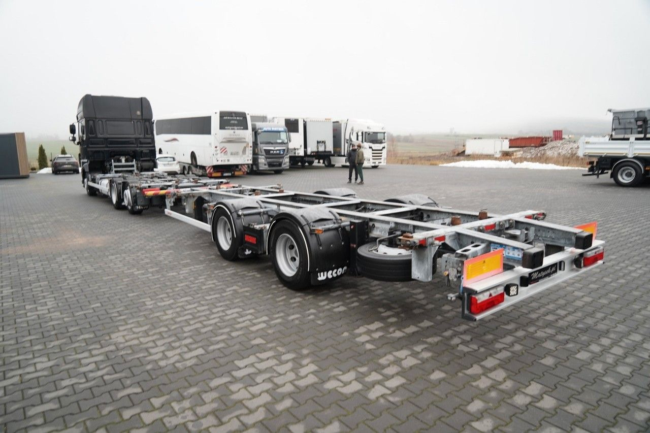 DAF XF 480 / BDF / 6X2 / ZESTAW TANDEM / SSC / I-PAR - Containerwagen/ Wechselfahrgestell LKW: das Bild 4 DAF XF 480 / BDF / 6X2 / ZESTAW TANDEM / SSC / I-PAR - Containerwagen/ Wechselfahrgestell LKW: das Bild 4