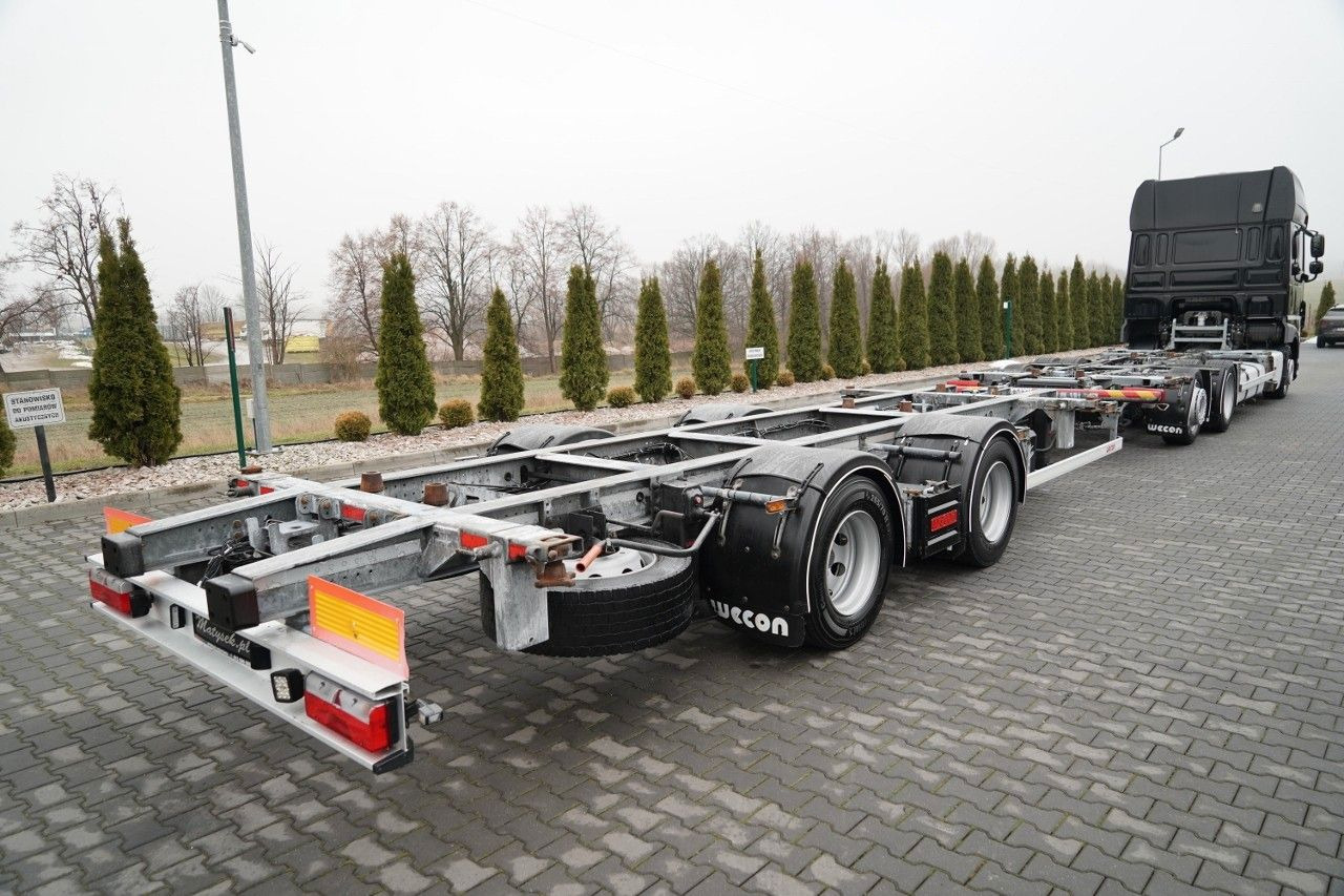 DAF XF 480 / BDF / 6X2 / ZESTAW TANDEM / SSC / I-PAR - Containerwagen/ Wechselfahrgestell LKW: das Bild 5 DAF XF 480 / BDF / 6X2 / ZESTAW TANDEM / SSC / I-PAR - Containerwagen/ Wechselfahrgestell LKW: das Bild 5